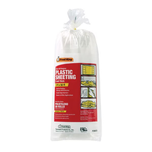 Sheet Roll Clr 3'X50'X3M, Frost King, Mfr#: P350/3
